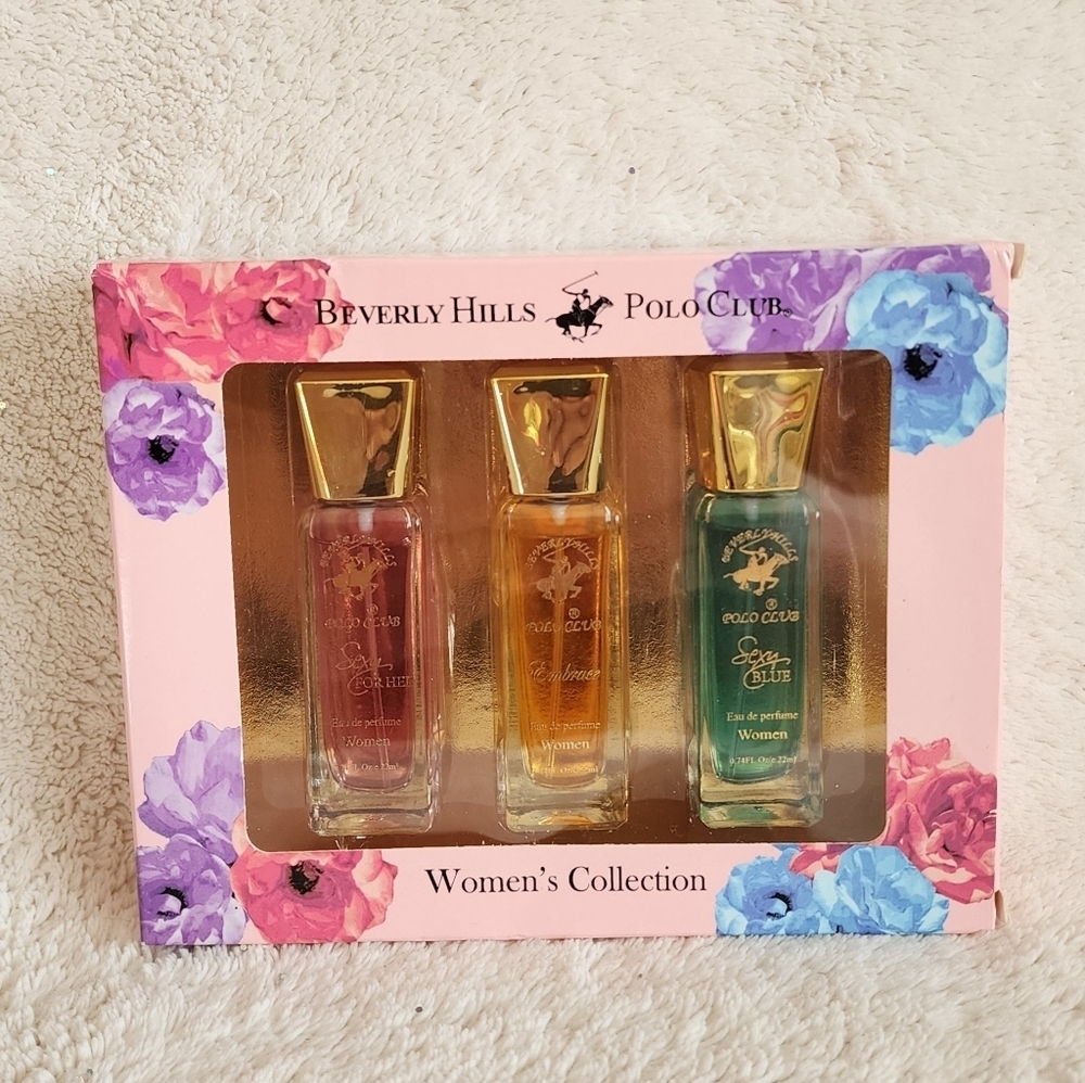 Beverly Hills Polo Club Woman Collection 3 Piece Variety Gift Set for Women NWT